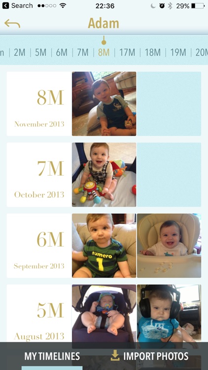 BUN Photos - A timeline of your baby's milestones