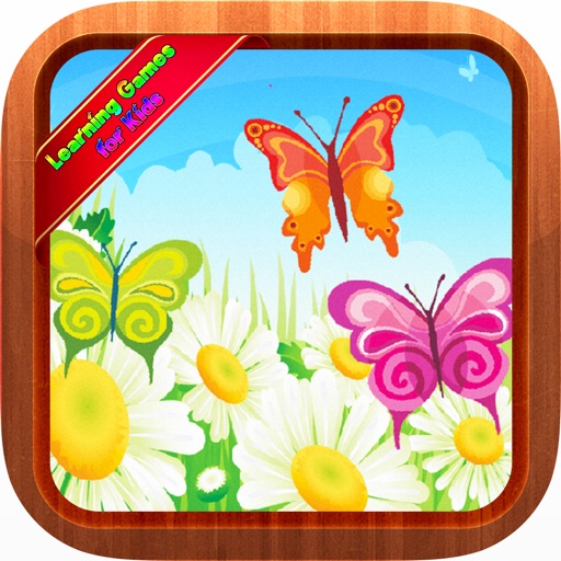 Butterfly Bugs Jigsaw Puzzles Games for Toddlers iOS App