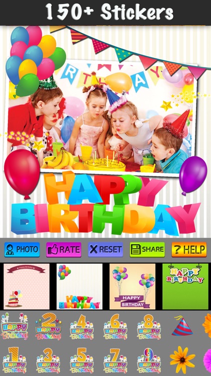 Happy Birthday Cards and Label