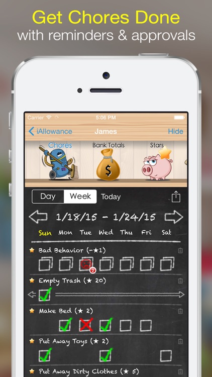 iAllowance (Allowances, Chore Charts & Rewards)