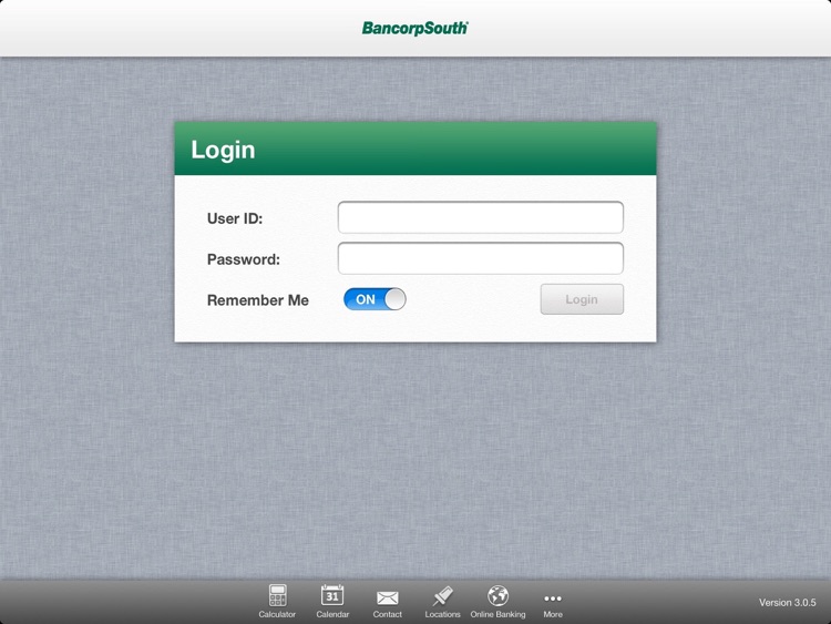 BancorpSouth Mobile for iPad