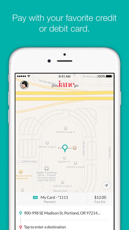 See Jane Go | Ride Hail App