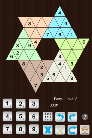 Star Sudoku - Six Triangles screenshot 2