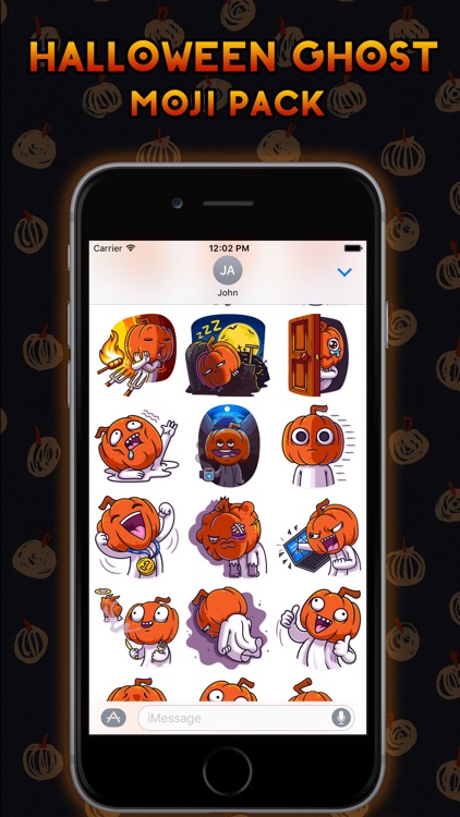 Halloween Ghosts Emoji Stickers - for iMessage