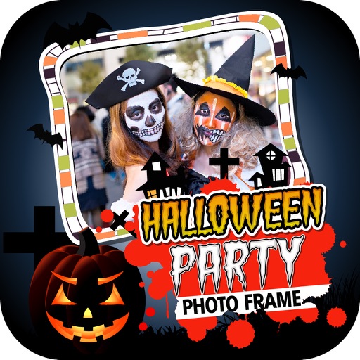 Halloween Party Photo Frame icon