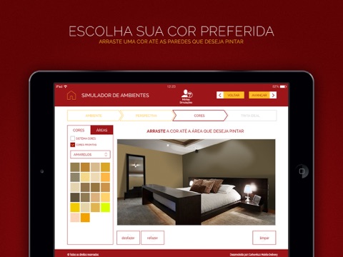 Simulador de Ambientes Tintas Alessi screenshot 3