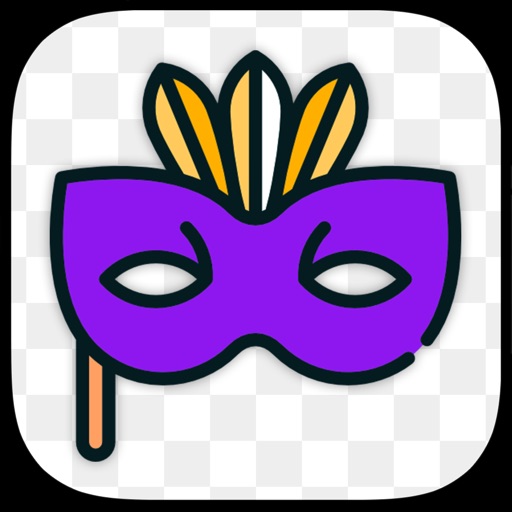 Color Carnival Masks Stickers