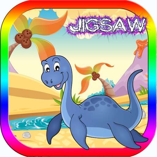 The Good Matching Games - Dinosaur Jigsaw Puzzle Icon