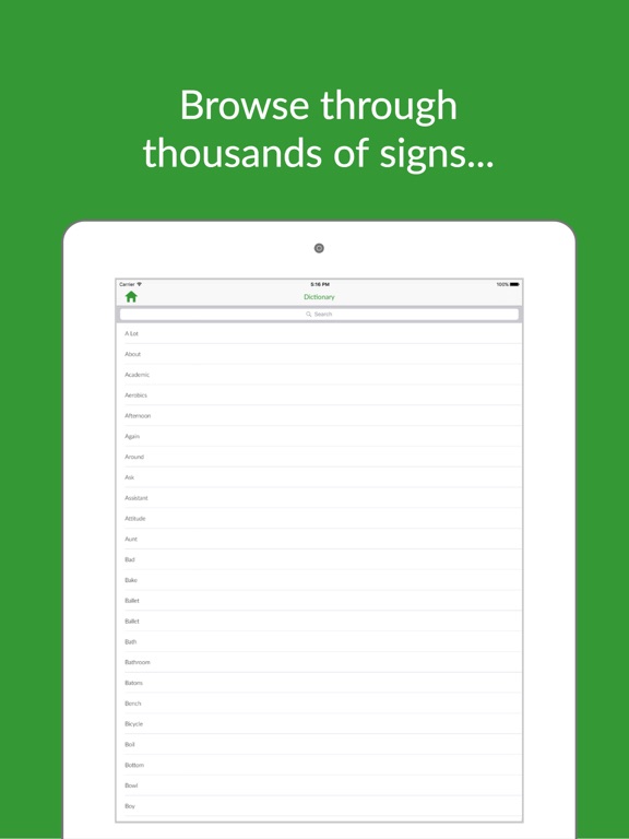 SignSchool - Learn American Sign Language for Free screenshot
