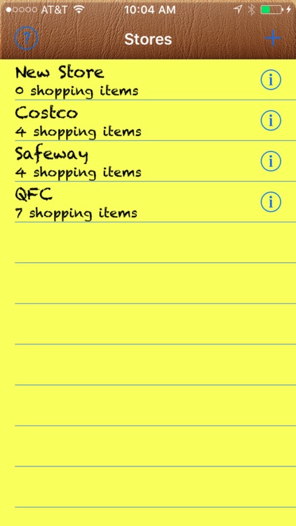 Best Shopping List