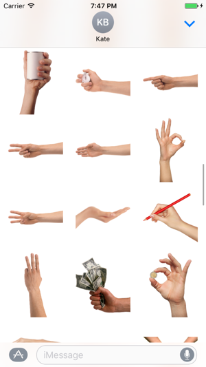 Fun Hands Stickers