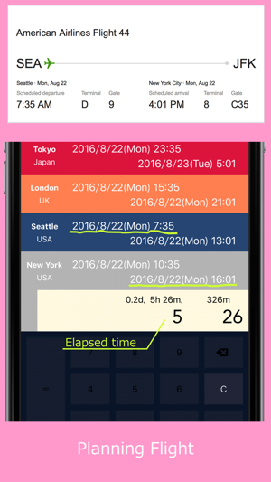 WTimeCalc to make the schedule for citizens of the world(圖2)-速報App