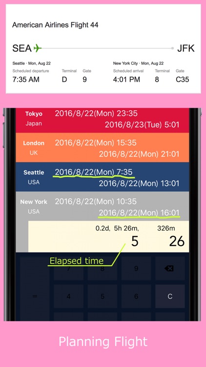 WTimeCalc to make the schedule for citizens of the world