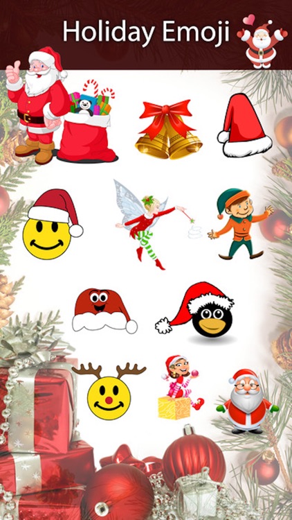 Holiday 3D emojis - Animated Christmas emoji Pro
