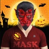 Halloween Monster Masks Photo Sticker Maker Free