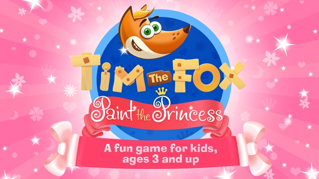 Tim the Fox - Paint the Princess colorin