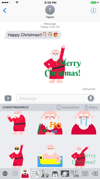 Christmasmoji - Christmas Emojis and Stickers screenshot-0