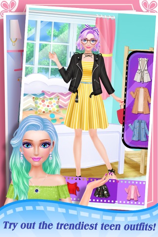 High School BFF Movie Party Salon - Makeover Game screenshot 3