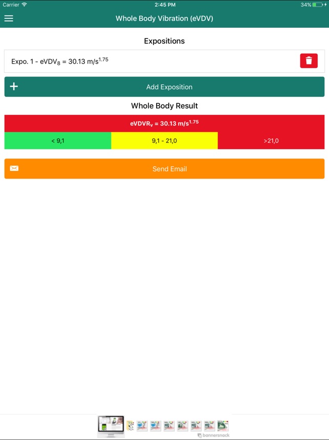 Vibadvisor Evdv Estimated Vibration Dose Value On The App Store