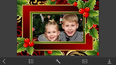 How to cancel & delete Holiday Xmas HD Photo Frame - Magic Frames from iphone & ipad 1