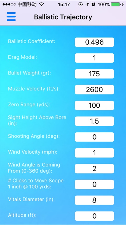 Ballistic Calculator - Range Finder, Trajectory