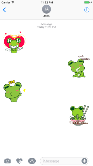 Frog Cute - Fc Sticker(圖1)-速報App