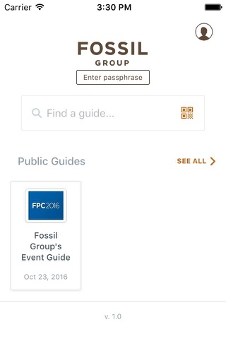 Fossil Group - Event App screenshot 2