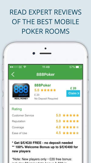 Poker Offers: FREE No Deposit Bonuses for 888poker(圖3)-速報App