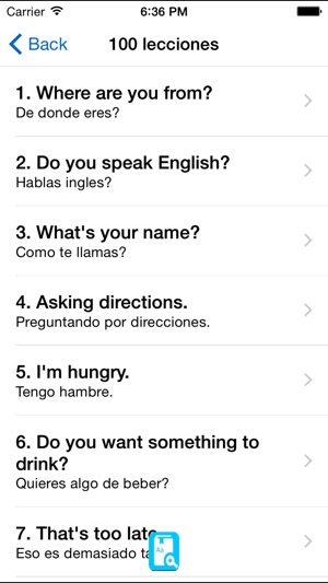 English Study For Spanish - Aprendiendo ingles(圖4)-速報App