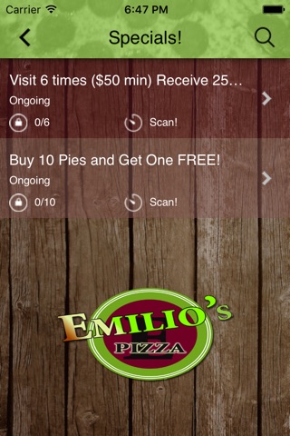 Emilio's Pizzeria & Restaurant screenshot 3