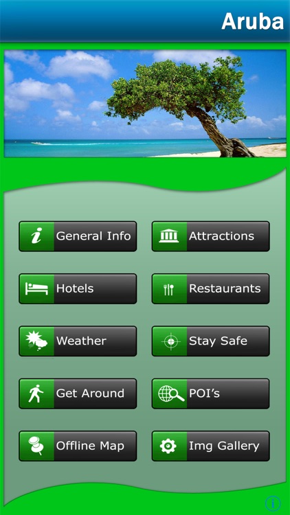 Aruba Island offline Map Travel Guide