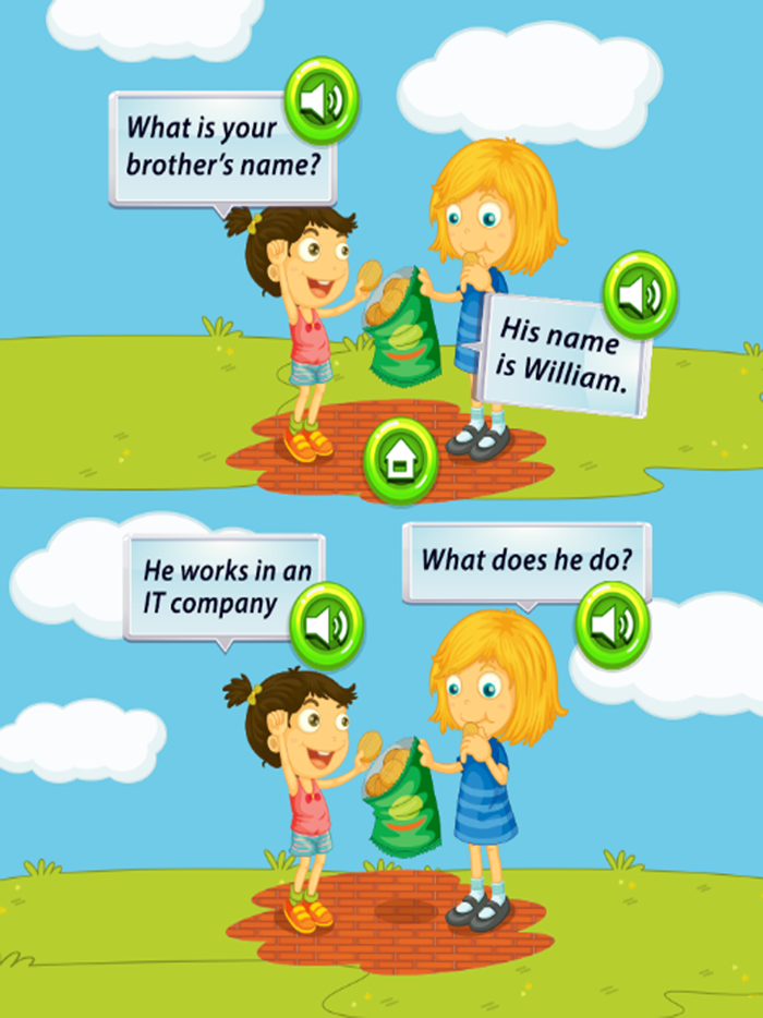 Conversation EnglishEducation game for Kids
