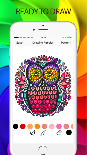 Drawing Pad - a relaxing coloring book f