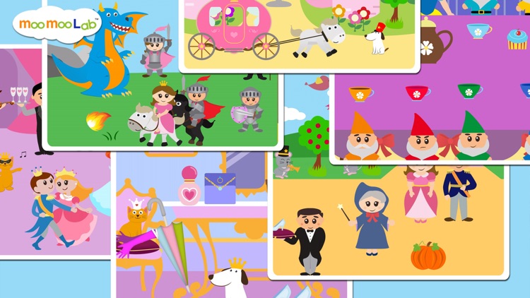 Princess Sticker Games and Activities for Kids screenshot-3