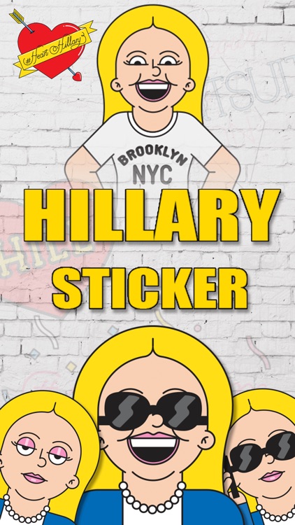 Emoji Stickers for Hillary Clinton
