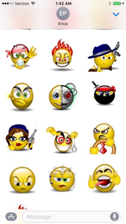 Animated Angry Smileys for iMessages screenshot-2