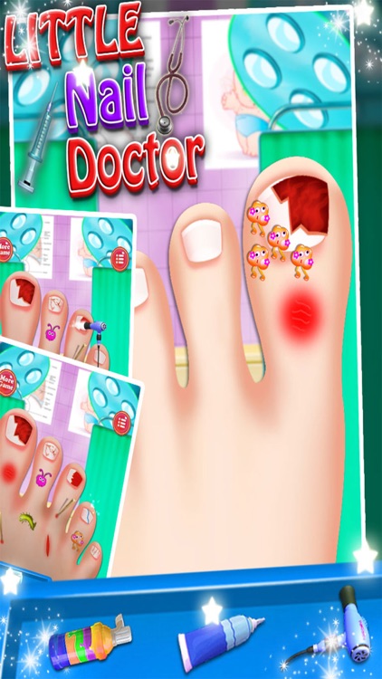 Toe Nail Doctor - Little Nail Surgery kids games