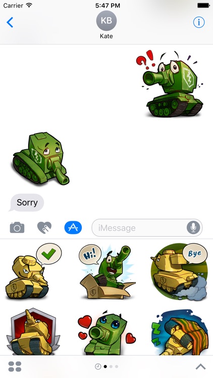WoT Blitz Emotions