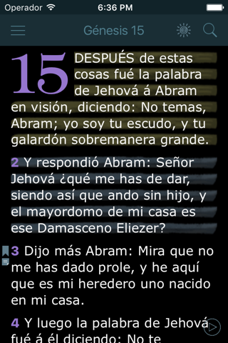 Antiguo Testamento. La Santa Biblia (Reina Valera) screenshot 2
