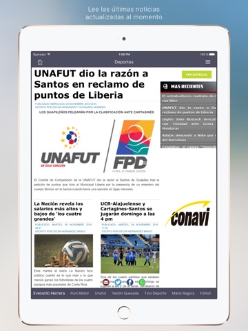 Periódicos Costarricenses screenshot 4