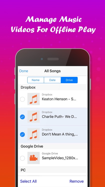 Offline Video & Music Player for Cloud Drive