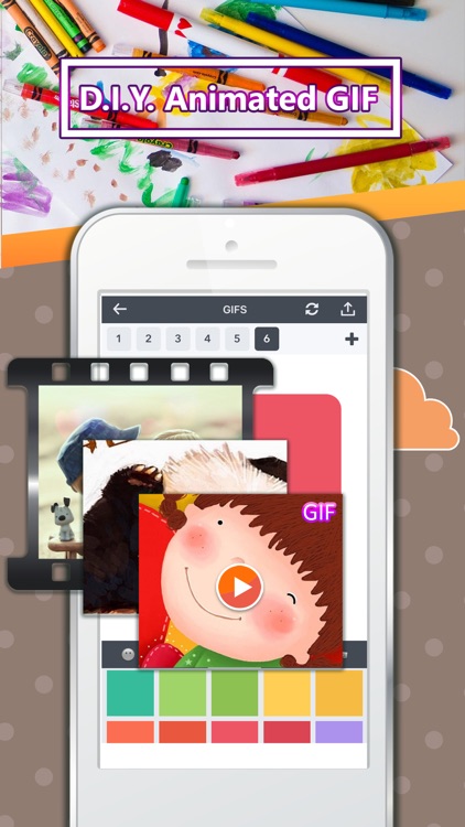 GIF Maker & Animated Video Creator for Kids Photo