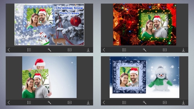 Xmas Tree Hd Photo Frames - Beauty Frame