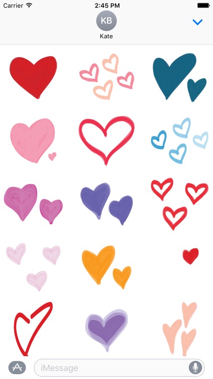 Happy Heart sticker - emoji stickers for iMessage by Cameron Ewart