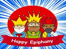 Decorate your iMessages with these Happy Epiphany Stickers