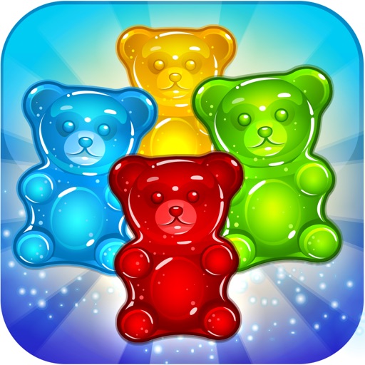 Toy Jelly Bear POP - Funny Blast Match 3 Free Game iOS App