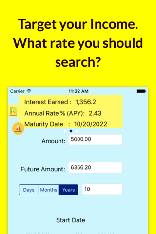 Illuminating Compound Interest Calculator screenshot 4