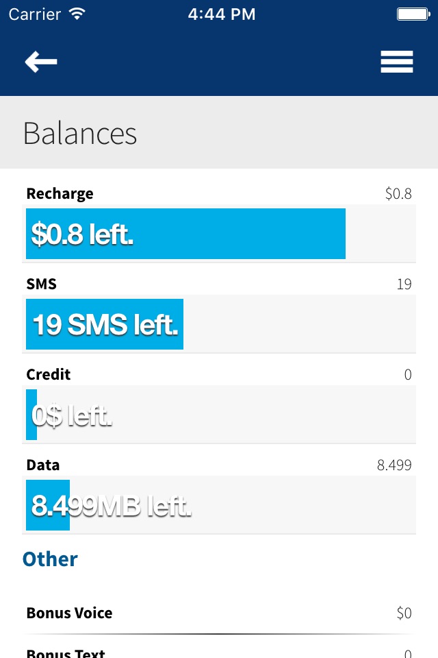 My Econet screenshot 2