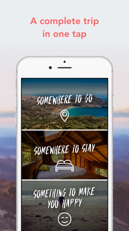 LuckyTrip - A trip in one tap