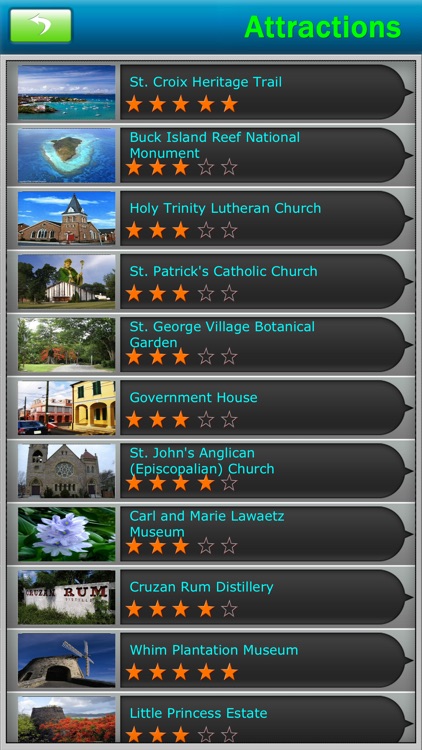 Virgin Islands-USA Offline Map Travel Guide